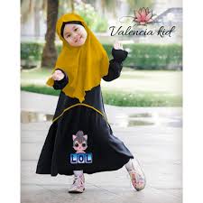 Nikmati juga, pengalaman berbelanja online yang lebih menyenangkan dan lebih mudah dengan didukung. 002 Syari Valencia Kid Busana Muslim Anak Modern Bagus Murah Grosir Tanah Abang Shopee Indonesia