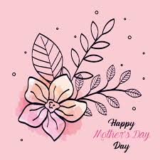 Maybe you would like to learn more about one of these? Happy Mother Day Card With Flowers Decoration 1909825 Vector Art At Vecteezy