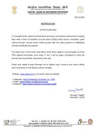 Maybe you would like to learn more about one of these? Cbse Hq On Twitter Important Cbse Notification 06 04 2020 Avoid Rumours Drrpnishank Hrdministry Officeofsdhotre Ddnewslive Pti News Pib India Akashvaniair Https T Co V2f8hedhjy