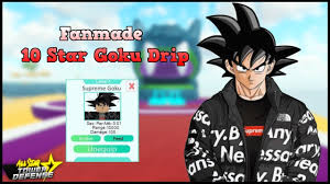 With so many characters to unlock and choose from codes and tier, lists. Novo Code Goku Drip All Star Tower Defense Rumo Aos 3k