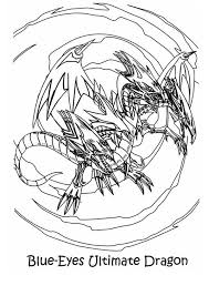 Blue Eyes Ultimate Dragon Yu Gi Oh Coloring Page Netart Dragon Coloring Page Coloring Pages Ultimate Dragon