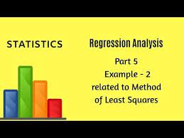 Regression Analysis Part 5 Solved Example Least Square Method Statistics Regression Analysis Analysis Regression