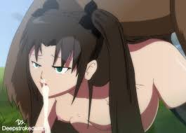 Rin tosaka hentai animation