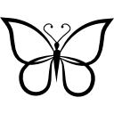 Free Free 134 Simple Butterfly Outline Svg SVG PNG EPS DXF File