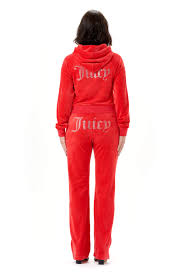 Topped with rhinestone text to the reverse. Buy Juicy Couture Tina Velour Track Pants Black Off 68