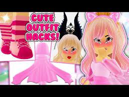 The Cutest New Outfit And Accessory Hacks You Need Right Now In Roblox R Outfit Hacks Royale High Royal High