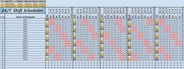 What is the best way to calculate if they started on time, and. Working Out 24 7shift Patterns In Excel Shift Calendar Template Free Download Chandoo Org Learn Excel Power Bi Charting Online It Saves Precious Time On Tweaking