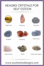 Healing Crystals For Self Esteem Healing Crystal Jewelry Crystal Healing Crystal Healing Stones