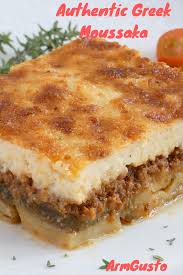 Authentic Greek Moussaka Recipe Greek Recipes Moussaka Moussaka Recipe