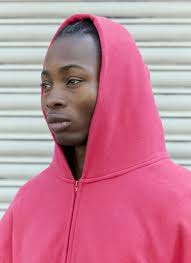 GREG ROSS Shoulder Pad Hooded Sweatshirt