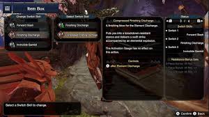 Aug 07, 2018 · if the weapon has a hidden element (the number being between parentheses), then you need a skill called free element/ammo up (that's one skill, it frees element on most weapons, … Monster Hunter Rise Wirebug How To Use Silkbind Wyvern Riding Switch Skills Vg247