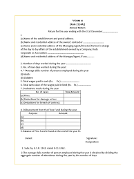 Compared to a simple return calculation, the annual return is also preferred due to the fact that it allows adjustments for compound interest. Form Iii Annual Return
