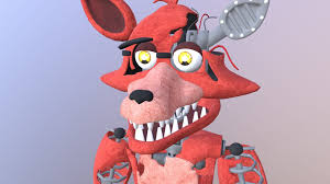 Withered Foxy Download Free 3d Model By J Double D Jonahd1030 Sketchfab Foxy 3d Model Model