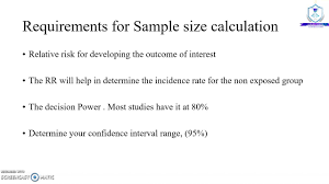 How Do You Calculate Sample Size For A Retrospective Cohort Study Nbccomedyplayground