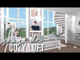 This is a cool simple room. Bloxburg Seaside Cozy Loft 47k Youtube Unique House Design Home Building Design Luxury House Plans
