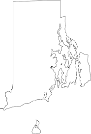 A golden anchor, a symbol of hope, is centered on a white field. Rhode Island Maps Facts Flag Coloring Pages Island Tattoo Coloring Pages
