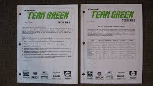 Team Green Tech Tips 87 Kx Old School Moto Motocross