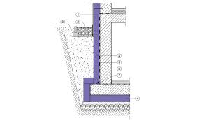 An often overlooked problem in basements is moisture that. Perimeter Insulation Of Basement Retaining Wall Jackon Insulation