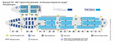 Airlines Pictures Air France 747 400 Seating Plan