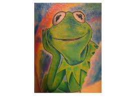Kermit the frog tattoo designs. 10 Cute Kermit The Frog Tattoo Designs