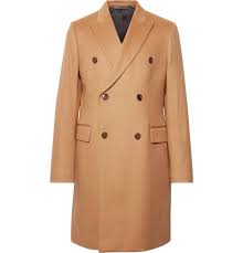 Belle fare camel 100% cashmere swing coat. Paul Smith Double Breasted Wool And Cashmere Blend Coat Men Camel Paul Smith