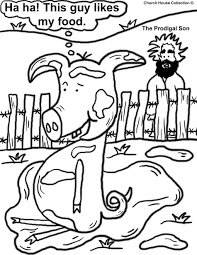Prodigal son coloring pages printable. The Prodigal Son Coloring Pages