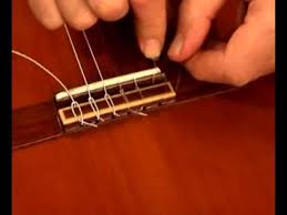 Consult the packaging to determine which string you will need. How To Change Classic Guitar Strings Youtube