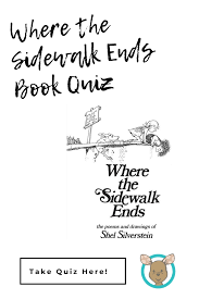 Where The Sidewalk Ends Book Quiz Book Reviews For Kids Book Quizzes Where The Sidewalk Ends