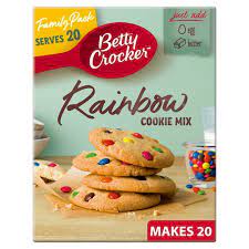Betty Crocker Rainbow Cookie 495g Tesco Groceries