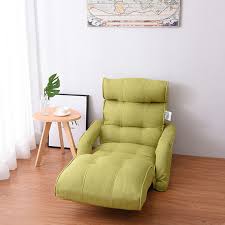 Ainfox chaise lounge with backrest and armrest, outdoor recliners, backyard chairs, 2 sets of adjustable backrest iron frames. Floor Foldable Chaise Lounge Chair Green Adjustable Recliner Living Room Furniture Japanese Style Daybed Sleeper Sofa Armchair Sofa Germany Armchair Sofasofa Quality Aliexpress