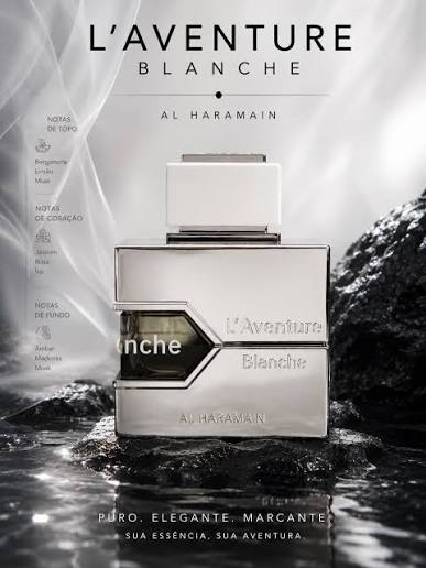 ✨ L'Aventure Blanche de Al Haramain es una fragancia unisex elegante y  versátil. • Salida: bergamota, limón y lavanda • Corazón: jazmín, lirio del  valle y flores blancas • Fondo: almizcle, ámbar