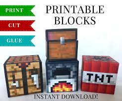 Printable Minecraft Tnt Papercraft Printable Papercrafts Printable Papercrafts