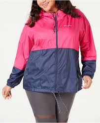 Plus Size Flash Forward Windbreaker