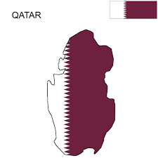 The flag of the kingdom of bahrain shall take a rectangular shape, and shall be divided into two main sections; Qatar Flag Map And Meaning Mappr