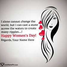 You stronger than you know! Happy Women S Day Wishes Images With Name