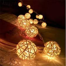 20 natural brown wicker rattan ball battery operated led. Neweat 20 Led 4cm Rattan Ball Led String Lighting Holiday Christmas Wedding Party Curtain Decoration Warm White Lights 2016 Buy At The Price Of 7 58 In Aliexpress Com Imall Com