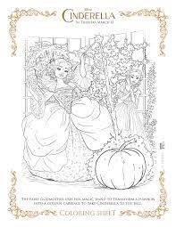 Let your daughter's creativity shine with these disney coloring pages. New Disney S Cinderella Coloring Pages And Activity Sheets
