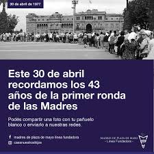 Toda la actualidad sobre madres de plaza de mayo está en el doce.tv. El 43 Aniversario De La Primera Ronda De Las Madres De Plaza De Mayo Se Conmemora Por Las Redes Sociales Anred