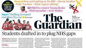 This is an accessible template. The Guardian Newspaper Adopts Tabloid Format Bbc News