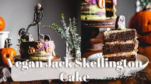 1/2 cup white baking chips. Vegan Jack Skellington Cake The Banana Diaries