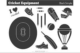 Vector Cricket Game Design Elements Design Elements Game Design Marketing Icon