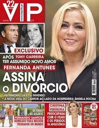 Tony carreira tem um novo amor você na tv. Vip Fernanda Antunes Assina Divorcio Com Tony Carreira Vip Pt