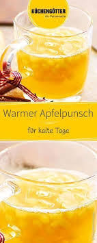Apfelpunsch Rezept Apfelpunsch Punsch Punsch Rezept