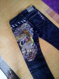Jual celana jeans sugoi not evisu edhardy sukajan di lapak kyboy_rajo_ameh  | Bukalapak