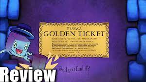 The Golden Ticket Game Review With Tom Vasel Youtube