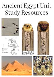 A lot of you have been requesting materials about history. Ancient Egypt Unit Study Resources