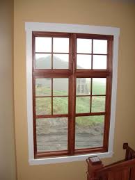 Wood Window White Trim White Window Trim Stained Doors Wood Windows White Trim