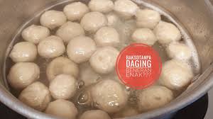 Bakso ini bisa disimpan jadi stok makanan dalam freezer. Bakso Tanpa Daging Beneran Enak Youtube
