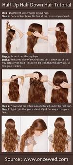 Ask for some short, medium, and long layers throughout the length or your hair. Trendy Hairstyle Half Up Half Down Hair Style Tutorial Easy Wedding Hairstyles For Long Hair Women W The Women S Magazine For Fashion Beauty Trends Lifestyle Inspiration