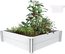 Maybe you would like to learn more about one of these? Buy Raised Garden Bed With Grid Stackable Screwless Vinyl Garden Planter Box Above Ground Garden Box For Growing Vegetables Flowers Herbs Diy Gardening Whelping Pen Online In Kazakhstan B08r87l3tm